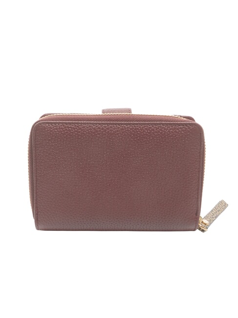 BIRDIE Mittelgro&szlig;e Ledergeldb&ouml;rse merlot/op naturale - Brieftaschen Damen