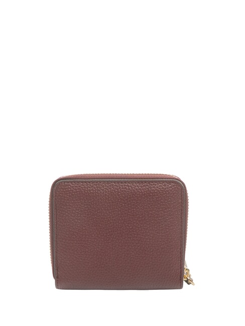 BIRDIE Mittelgro&szlig;e Ledergeldb&ouml;rse merlot/op naturale - Brieftaschen Damen