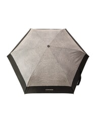 BORBONESE LOGO Mini-Handschirm schwarz / naturop - Regenschirme - 2