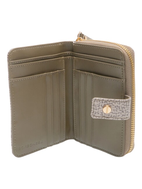 FLEXOS SOFT Mittlere Geldb&ouml;rse Moos - Brieftaschen Damen