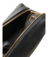 BORBONESE TRUNK BAGS Handtasche mit Schulterriemen schwarz / naturop - Damentaschen - 5