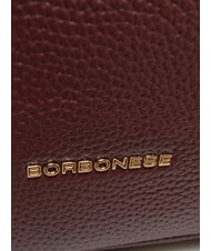 BORBONESE TRUNK BAGS Handtasche mit Schulterriemen merlot/op naturale - Damentaschen - 4