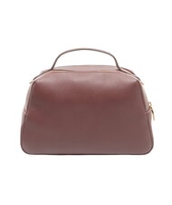 BORBONESE TRUNK BAGS Handtasche mit Schulterriemen Merlot/Natural Op - Damentaschen - 4