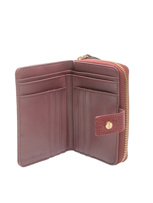 FLEXOS SOFT Mittlere Geldb&ouml;rse Merlot - Brieftaschen Damen