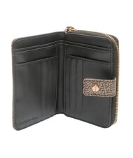 BORBONESE FLEXOS SOFT Mittlere Geldb&ouml;rse natur op / schwarz - Brieftaschen Damen - 2