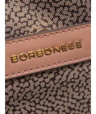 BORBONESE LUNA DOWNTOWN Verstellbare Schultertasche nat&uuml;rliches Op/Pulver - Damentaschen - 3