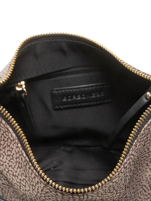 LUNA DOWNTOWN Mini-Schultertasche natur op / schwarz - Damentaschen