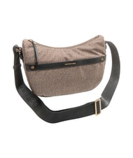 BORBONESE LUNA DOWNTOWN Verstellbare Schultertasche natur op / schwarz - Damentaschen - 2