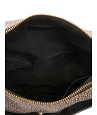 BORBONESE LUNA DOWNTOWN Verstellbare Schultertasche natur op / schwarz - Damentaschen - 5