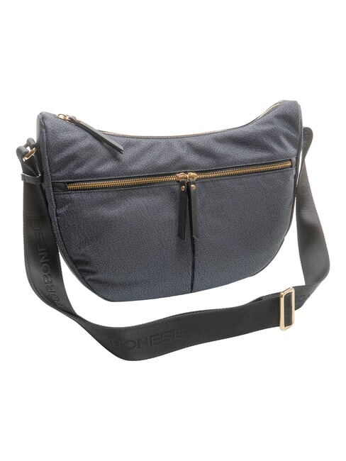 LUNA FLEXOS ZIP Schultertasche, verstellbar Schwarz - Damentaschen