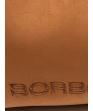 BORBONESE SUEDE LOGO Schultertasche Leder - Damentaschen - 3