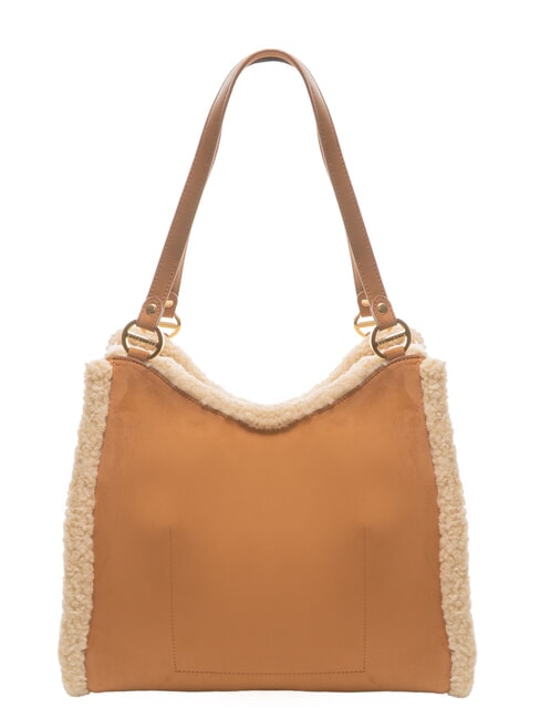 SUEDE LOGO Schultertasche Leder - Damentaschen