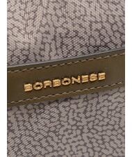 BORBONESE LUNA DOWNTOWN Verstellbare Schultertasche Moos - Damentaschen - 3