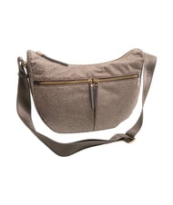 BORBONESE LUNA FLEXOS ZIP Schultertasche, verstellbar natur op/dunkelbraun - Damentaschen - 2