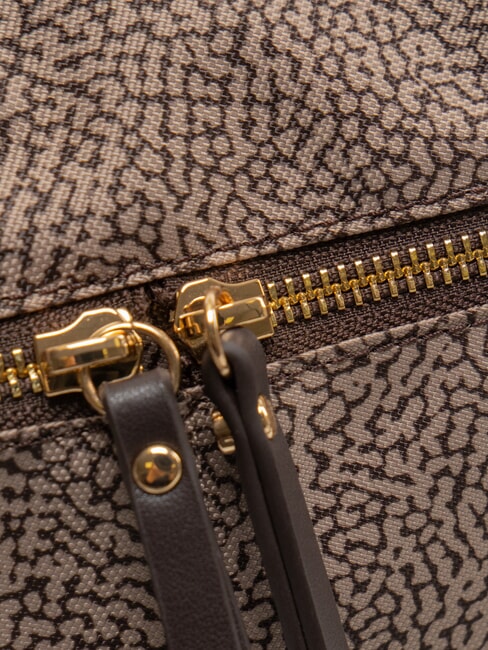 LUNA FLEXOS ZIP Schultertasche, verstellbar natur op/dunkelbraun - Damentaschen