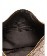 BORBONESE LUNA FLEXOS ZIP Schultertasche, verstellbar natur op/dunkelbraun - Damentaschen - 5
