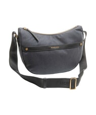 BORBONESE LUNA DOWNTOWN Verstellbare Schultertasche Schwarz - Damentaschen - 2