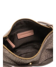 BORBONESE LUNA DOWNTOWN Mini-Schultertasche nat&uuml;rliches Op/Pulver - Damentaschen - 5