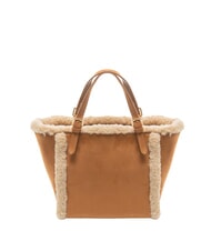 BORBONESE SUEDE LOGO Handtasche mit Schulterriemen - Damentaschen