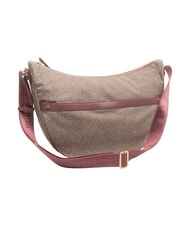 BORBONESE LUNA DOWNTOWN Verstellbare Schultertasche natural op/merlot - Damentaschen - 2
