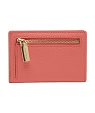 COCCINELLE METALLIC SOFT Lederbrieftasche rosa Tonerde - Brieftaschen Damen - 3