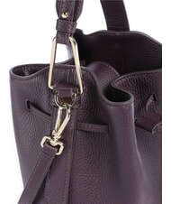 COCCINELLE MALORY Mini-Beuteltasche mit Schultergurt Pflaumen - Damentaschen - 3