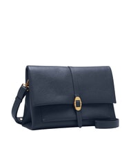 COCCINELLE DORIAN Schultertasche aus geh&auml;mmertem Leder Mitternachtsblau - Damentaschen - 2