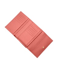 COCCINELLE METALLIC SOFT Bifold-Brieftasche aus geh&auml;mmertem Leder - Brieftaschen Damen