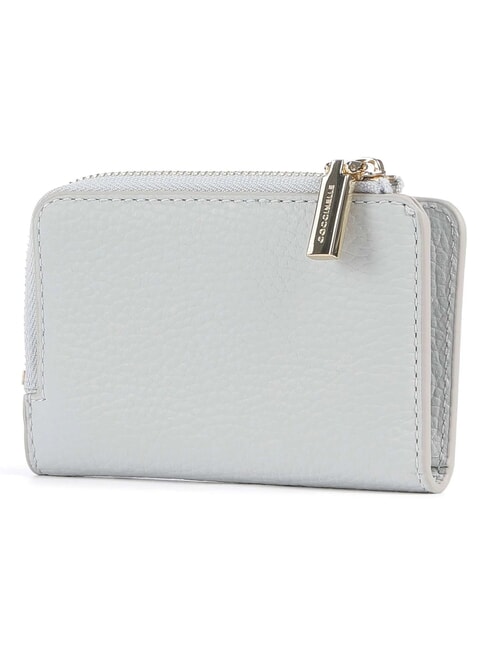 METALLIC SOFT Kartenhalter aus Leder Schnee - Brieftaschen Damen