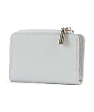 COCCINELLE METALLIC SOFT Kartenhalter aus Leder Schnee - Brieftaschen Damen - 3