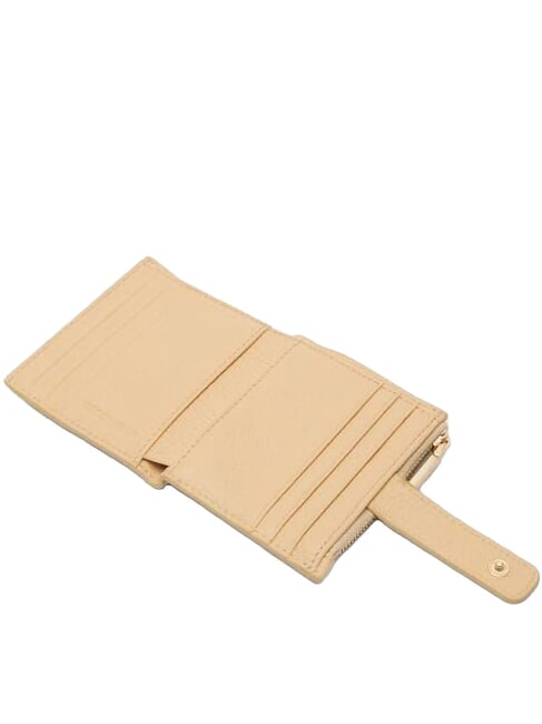 METALLIC SOFT Mini-Geldb&ouml;rse aus Leder Birke - Brieftaschen Damen
