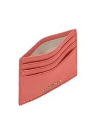 COCCINELLE METALLIC SOFT  Flaches Kartenetui aus Leder rosa Tonerde - Brieftaschen Damen - 2