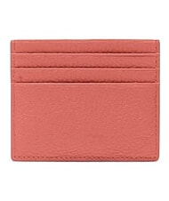 COCCINELLE METALLIC SOFT  Flaches Kartenetui aus Leder rosa Tonerde - Brieftaschen Damen - 3