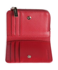 COCCINELLE METALLIC SOFT Kartenhalter aus Leder Rubin - Brieftaschen Damen - 2