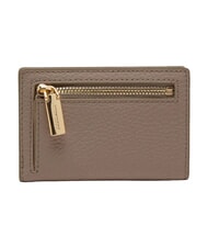COCCINELLE METALLIC SOFT Lederbrieftasche warmes Taupe - Brieftaschen Damen - 3