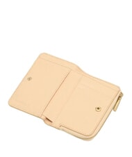 COCCINELLE METALLIC SOFT Kleine Geldb&ouml;rse aus Leder - Brieftaschen Damen