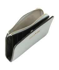 COCCINELLE METALLIC TRICOLOR Ledergeldb&ouml;rse Schnee/Cognac/Noir - Brieftaschen Damen - 3