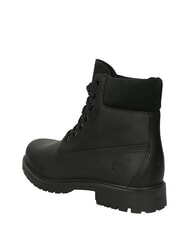 TIMBERLAND 25 Schn&uuml;rstiefelette aus Leder schwarzes Vollkorn - Herrenschuhe - 4