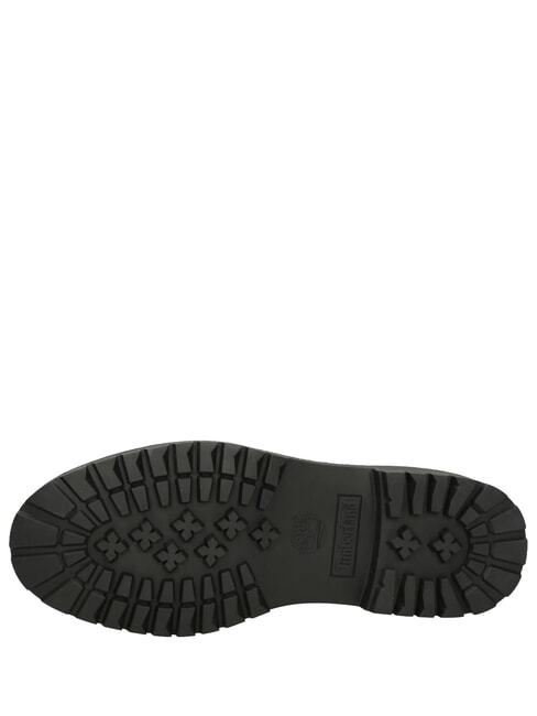 25 Schn&uuml;rstiefelette aus Leder schwarzes Vollkorn - Herrenschuhe
