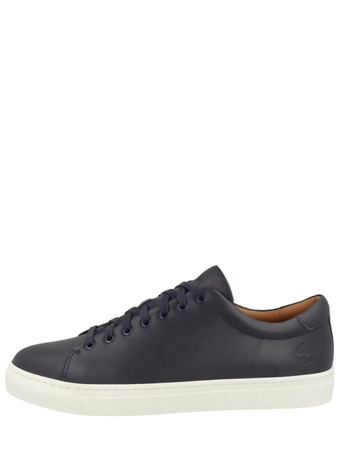 DOR PARK Ledersneakers dunkelblaues Vollnarbenleder - Herrenschuhe