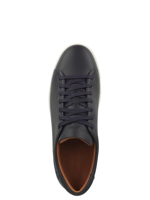 DOR PARK Ledersneakers dunkelblaues Vollnarbenleder - Herrenschuhe