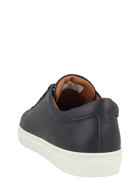 DOR PARK Ledersneakers dunkelblaues Vollnarbenleder - Herrenschuhe