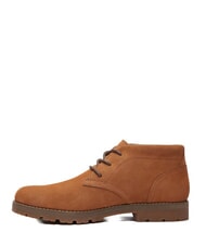 TIMBERLAND BRITTON SQUARE Niedrige Schn&uuml;rstiefelette aus Leder - Herrenschuhe