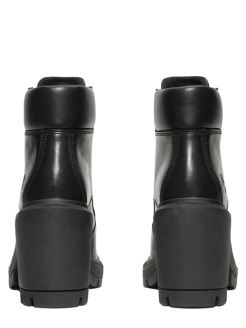 ALLINGTON Hohe Lederstiefeletten PECHSCHWARZ - Damenschuhe