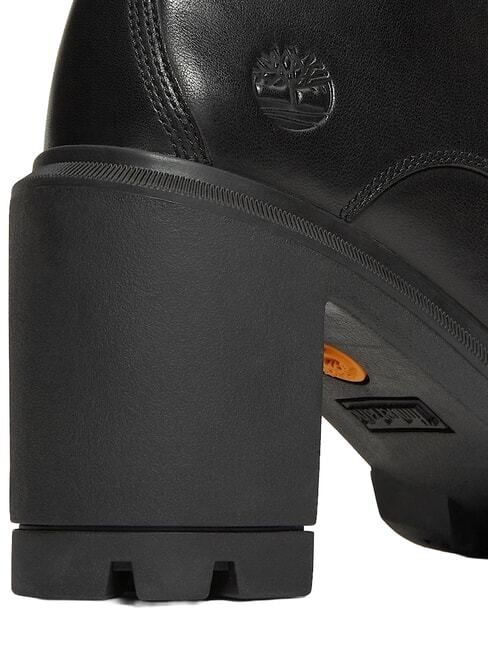 ALLINGTON Hohe Lederstiefeletten PECHSCHWARZ - Damenschuhe