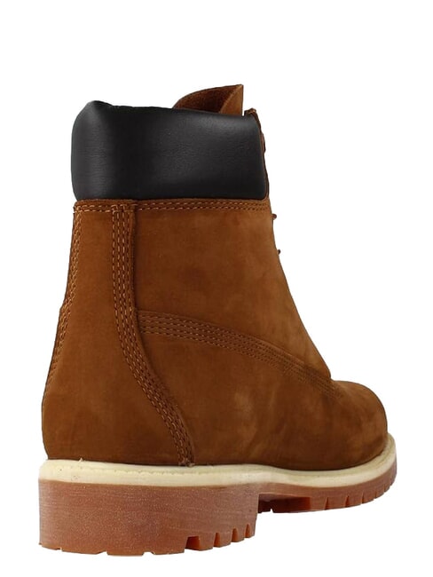 PREMIUM Schn&uuml;rstiefeletten aus Leder orange - Herrenschuhe