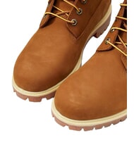 TIMBERLAND PREMIUM Schn&uuml;rstiefeletten aus Leder orange - Herrenschuhe - 6