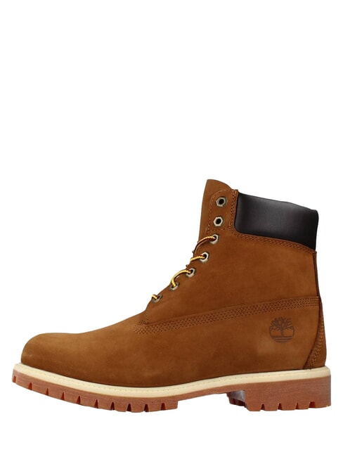 PREMIUM Schn&uuml;rstiefeletten aus Leder orange - Herrenschuhe