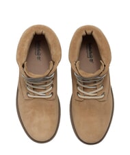 TIMBERLAND PREMIUM Schn&uuml;rstiefeletten aus Leder Mittelbeige - Damenschuhe - 3