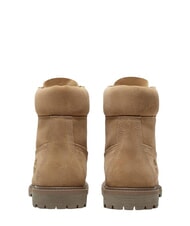 TIMBERLAND PREMIUM Schn&uuml;rstiefeletten aus Leder Mittelbeige - Damenschuhe - 5